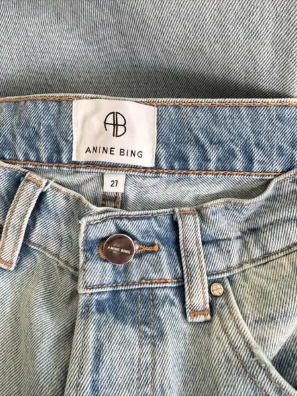 Anine Bing Sonya Jeans high rise slim fit 27/2-4